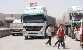 200 aid trucks rerouted from Rafah to Karm Abu Salem crossing for entry to Gaza: Al Qahera News