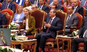 EU President Ursula von der Leyen says cooperation with Egypt can ‘move mountains’