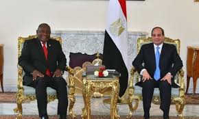 President Sisi congratulates South African counterpart for a new term in presidency