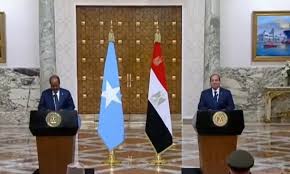 President Sisi hails deeply-rooted, robust ties with Somalia