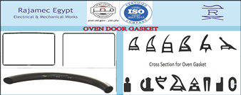 Oven door gasket