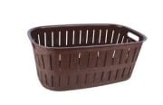 Rectangular Wood Laundry Basket