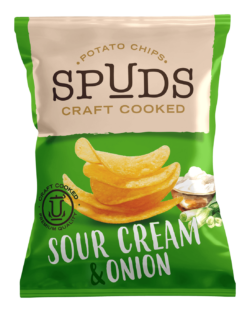 SPUDS Sour Cream & Onion