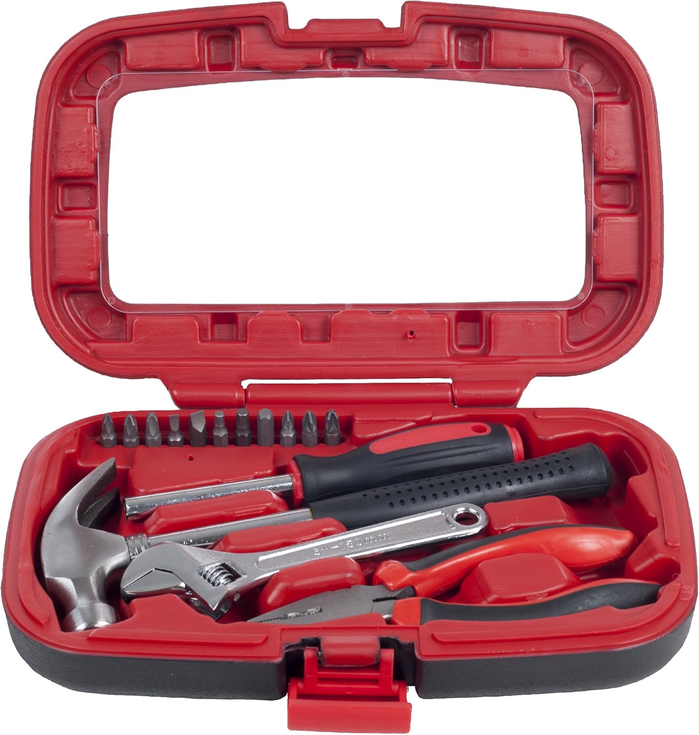 15-Piece Tool Set - Household Tool Kit with Hammer