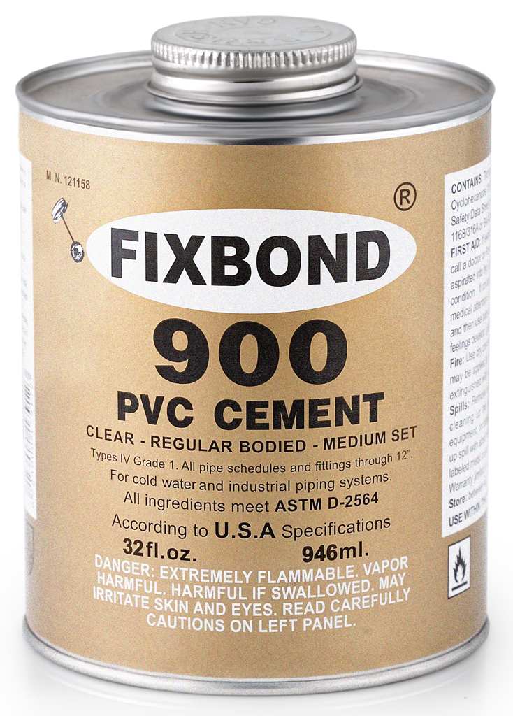 Fixbond 900 PVC Cement - 32 fl.oz