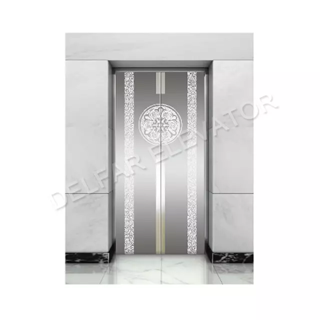 Delfar Elevator mirror etched hot selling landing