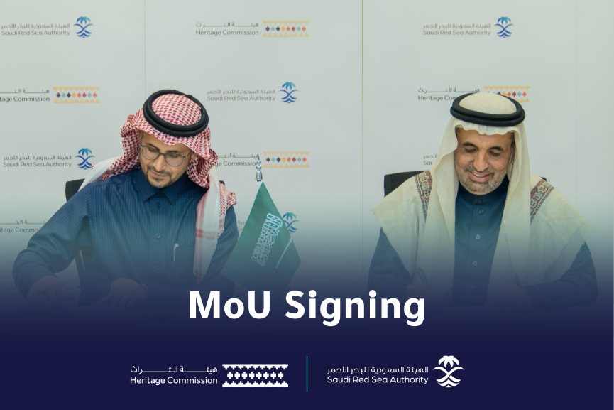 Saudi Red Sea Authority signs MoU with Heritage Commission