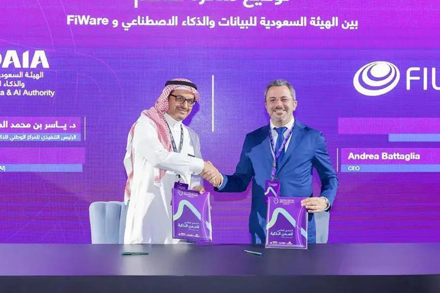 SDAIA strikes MoU with FIWARE to localize technology