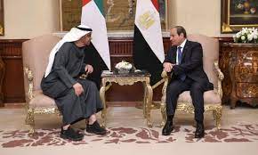 Egypt and UAE presidents discuss enhancing economic and investment partnership