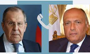 Shoukry affirms Egypt’s solidarity with Russia in phone call with Lavrov after deadly Moscow shooting