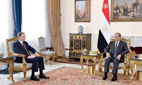 Egyptian president, Russian intelligence chief discuss Middle East tensions