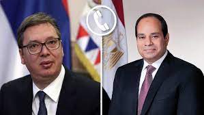 Egypt’s Sisi, Serbian president discuss Middle East, Ukraine crises