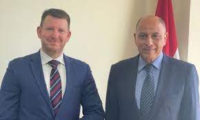 Egyptian, Estonian diplomats hold talks on political, economic cooperation