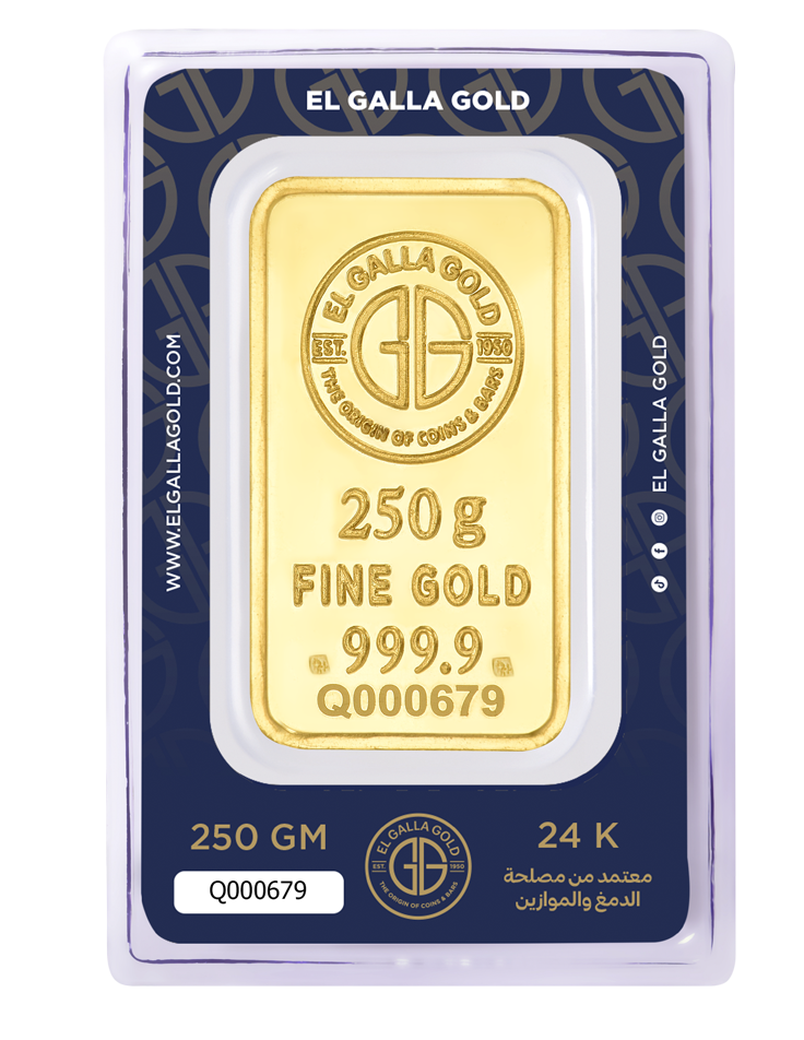 250gr Gold Bar