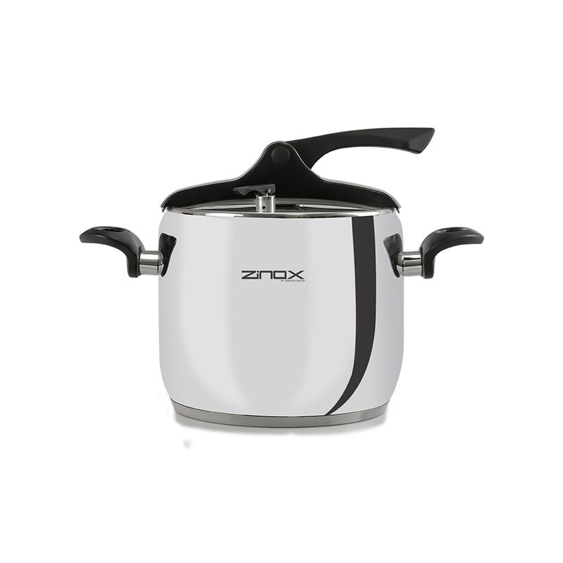 Black Pressure Cooker 6 L